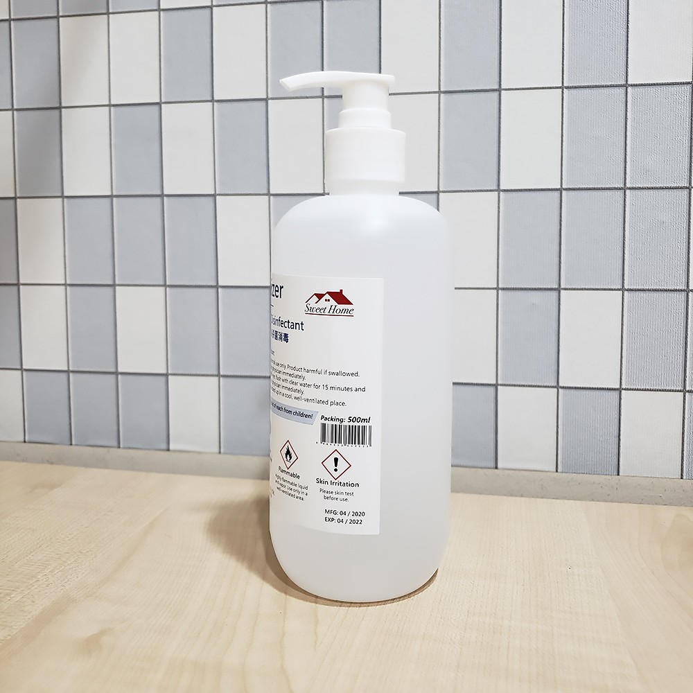 Hand Sanitizer 500ML Pump Cap-P3